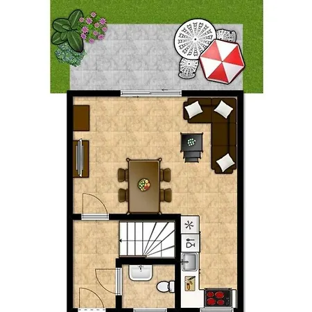 Holiday home Duenenhaeuser Haus 1