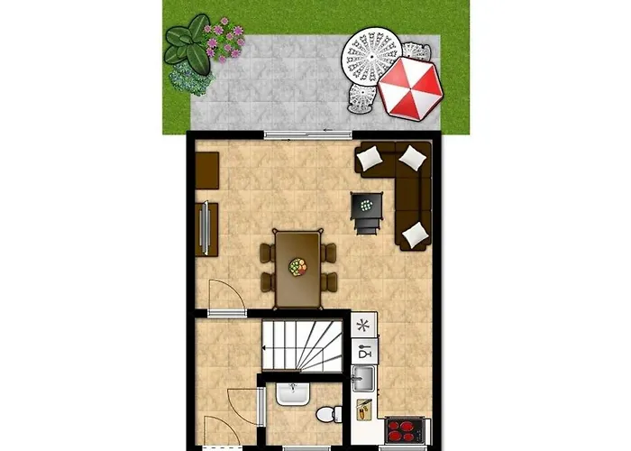 Holiday home Duenenhaeuser Haus 1 *